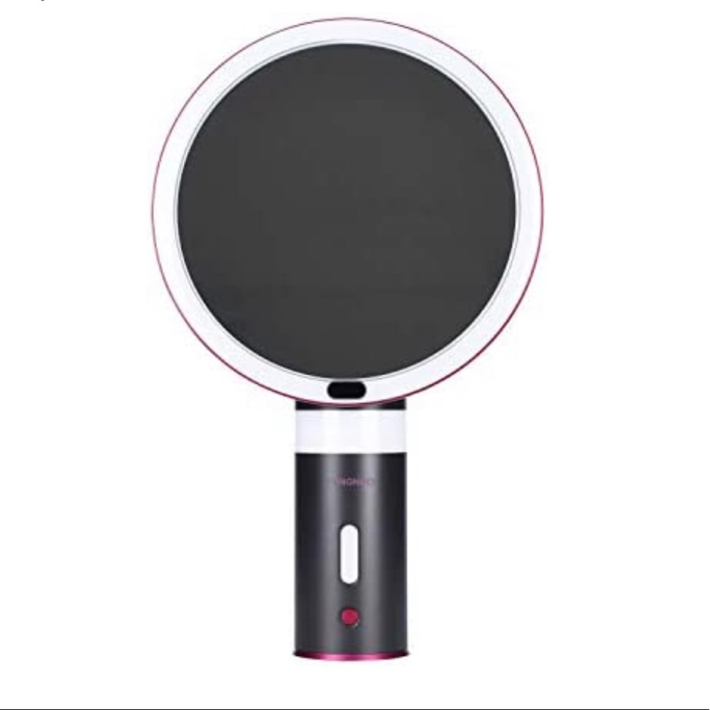 NWT YONGNUO M8 Makeup Mirror w/Lights 5X Mag Touch Control 90’ Rotation RGBColor